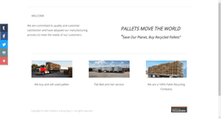 Desktop Screenshot of palletsystemsandrecycling.com